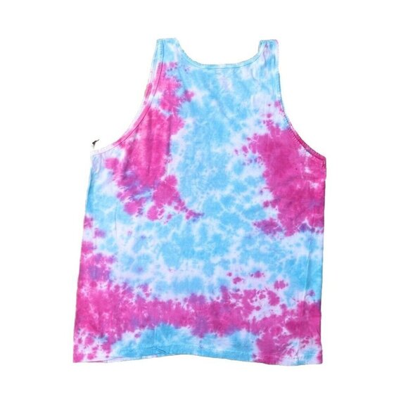 Altru Men's Cotton Tie Dye Sleeveless Surf Tank Shirt L XL - Picture 3 of 16